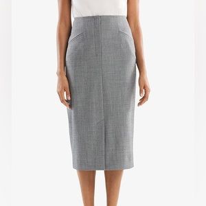 NWT MM Lafeur Grey Skirt